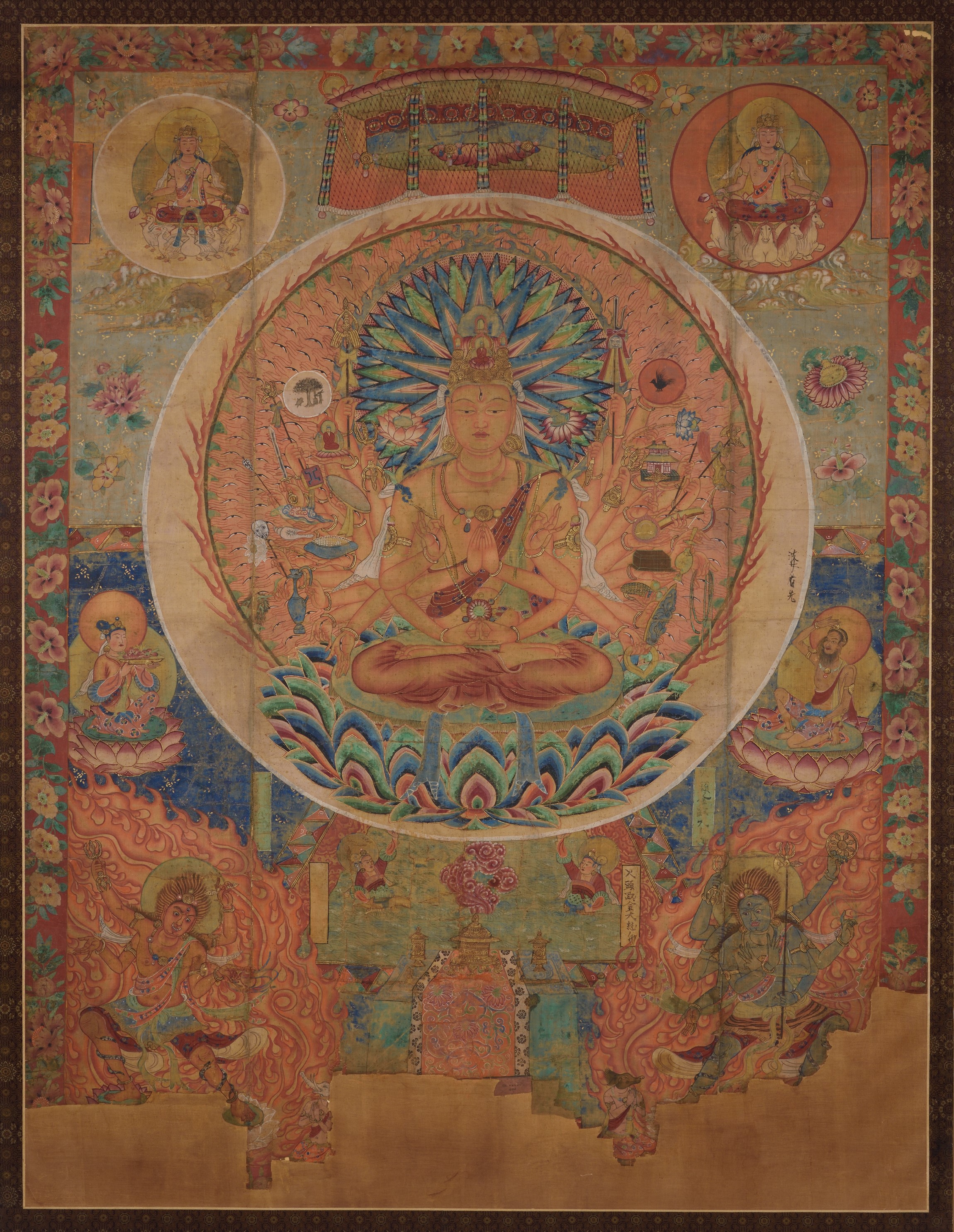 Thousand-Armed Avalokiteshvara (Mandala of Avalokiteshvara)