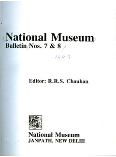 National Museum Bulletin Nos. 7 & 8